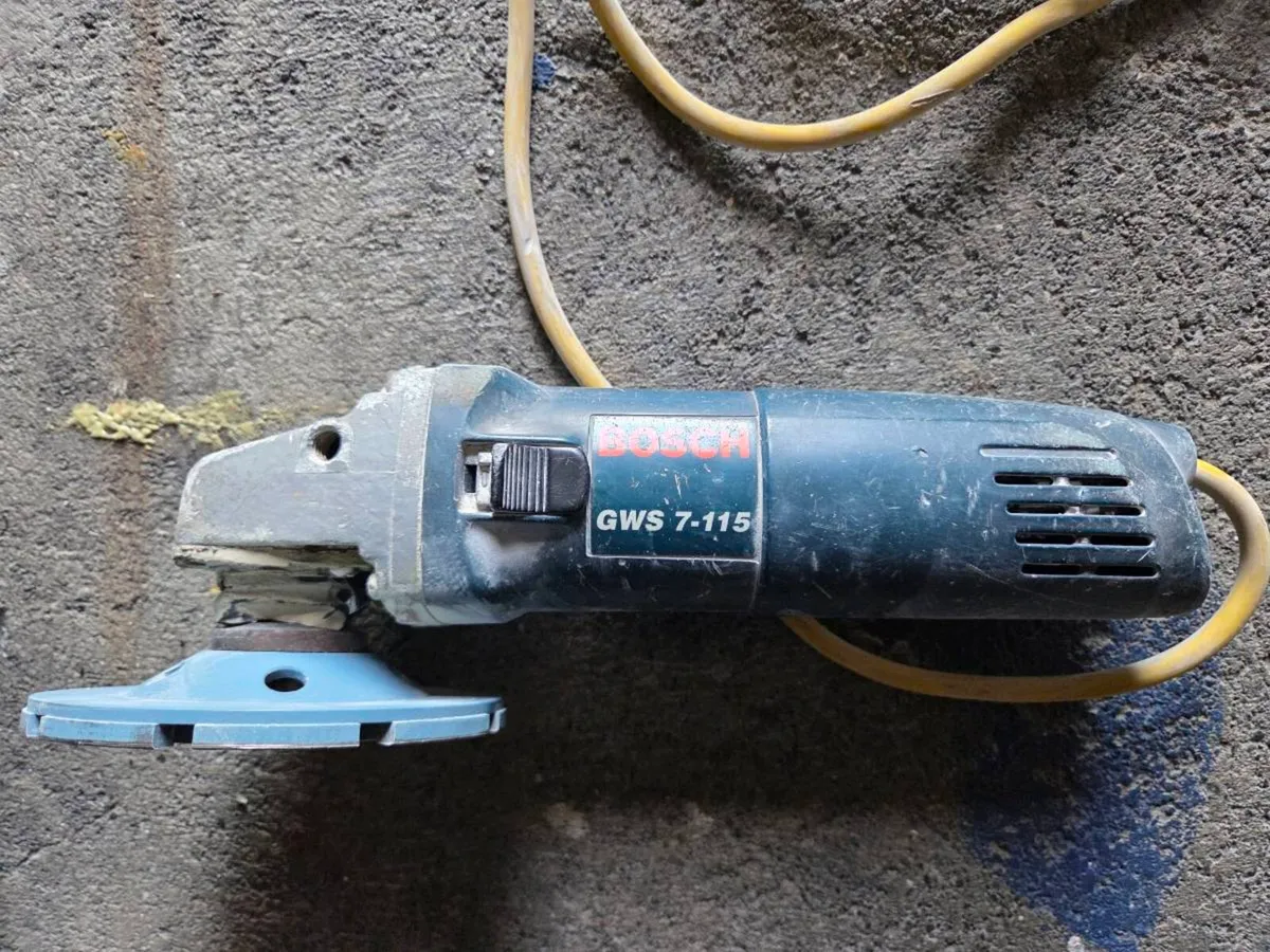 Bosch 4" Angle Grinder 110v - Image 2