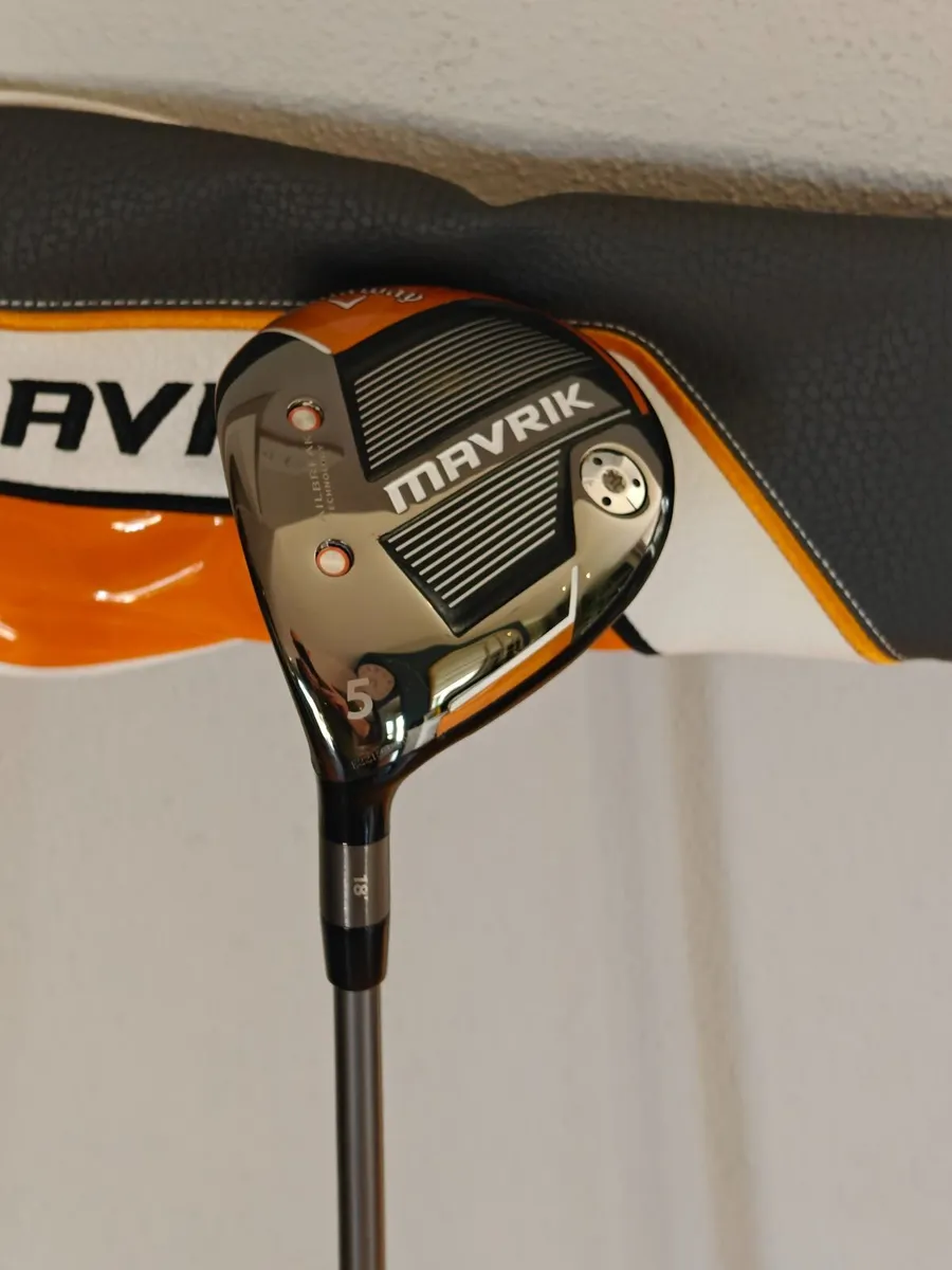 Callaway Mavrik 5 wood left handed stiff - Image 1