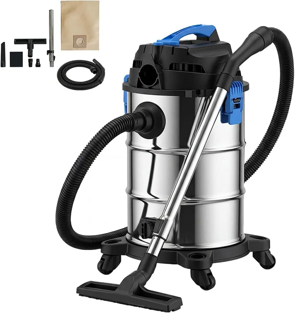 Wet Dry Dust Extractor Vacuum Industrial 40L - Image 2