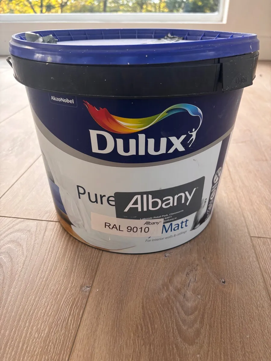 Paint - white/ 10L walls & ceiling & 2.5 L  wood - Image 2