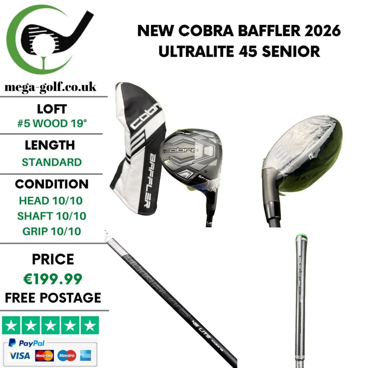 New Cobra Baffler 2026 #5 Wood 19° / Senior - Image 1