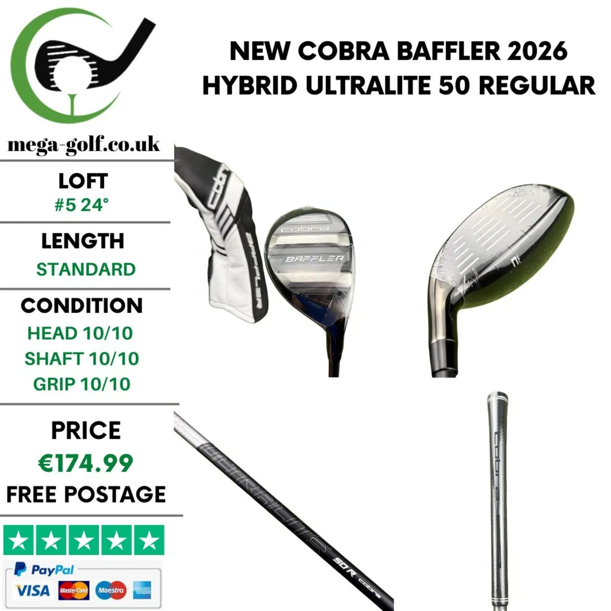 New Cobra Baffler 2026 Hybrid / #5 24° / Regular - Image 1