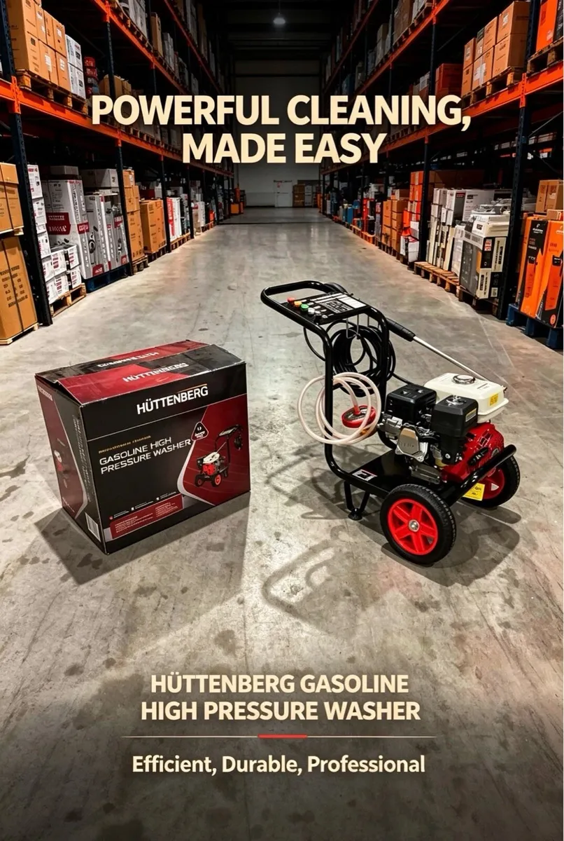 BRAND NEW 4500psi INDUSTRIAL PRESSURE WASHER - Image 1