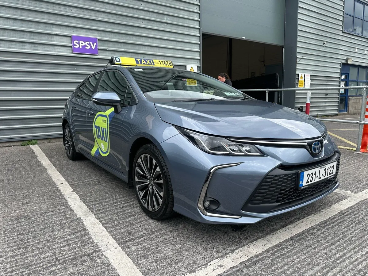 Toyota Corolla Hybrid Taxi For Rent - Image 1