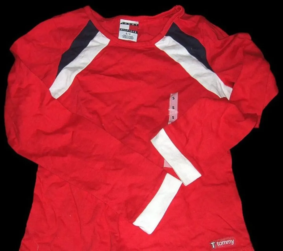 Vintage Tommy Hilfiger Long Sleeve Top-BNWT Size S - Image 1