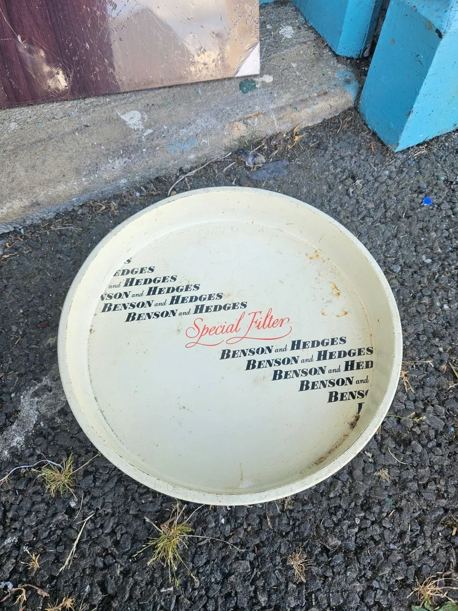 Vintage Benson and Hedges Drinks Tray - Image 1
