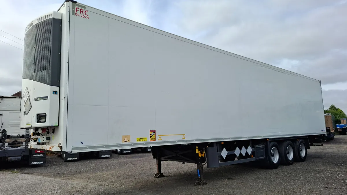 2016 Schmitz Fridge Trailer Twin Evap Split Door - Image 3