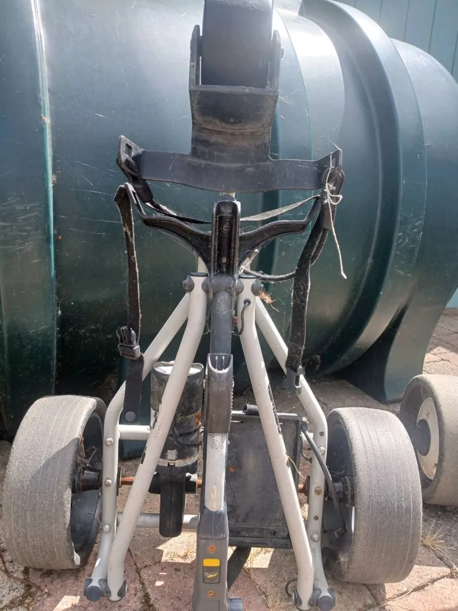 Powacaddy electric golf trolley