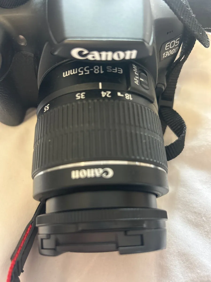 Cannon EOS 1300D with 2 lenses - Image 3