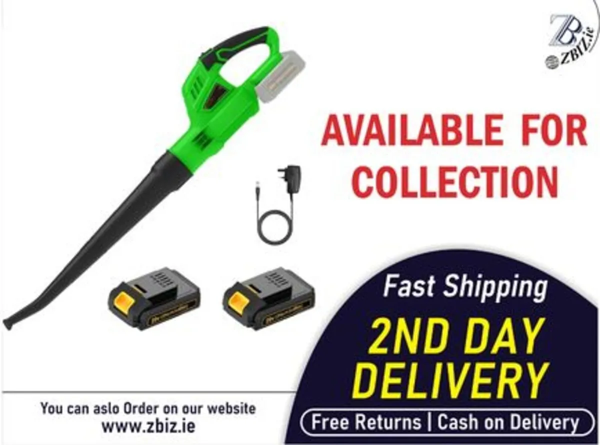 20V Cordless Electric Blower 3.0Ah Battery - Image 1
