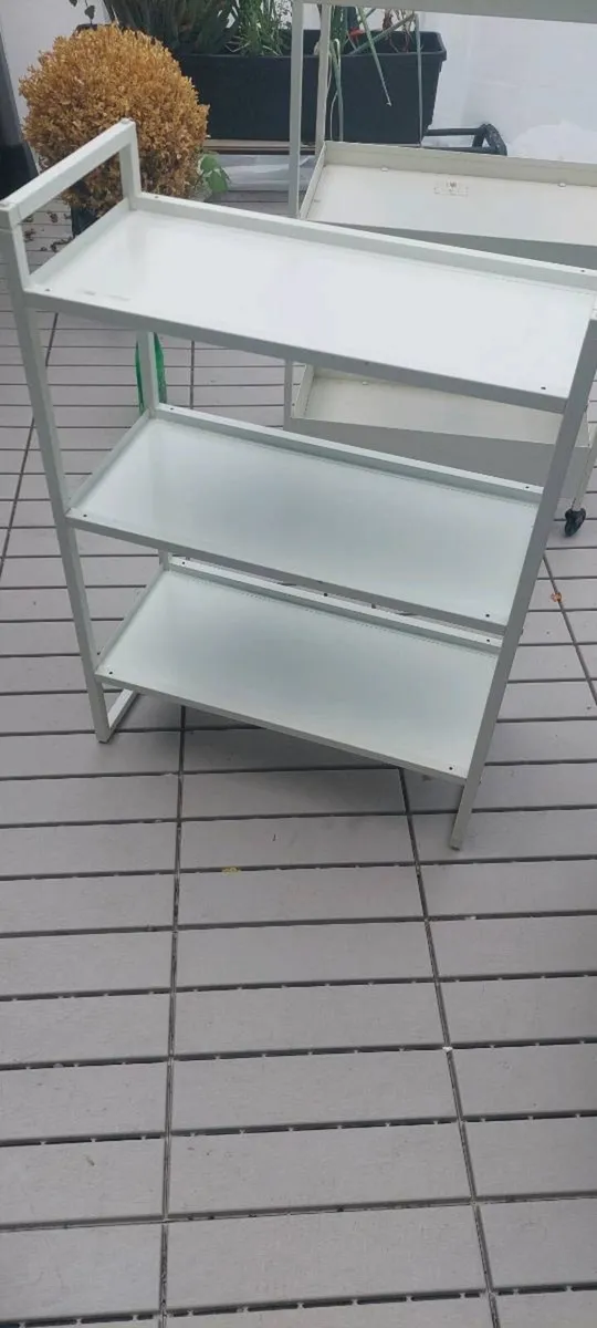 White Floating Wall Shelf - Image 1