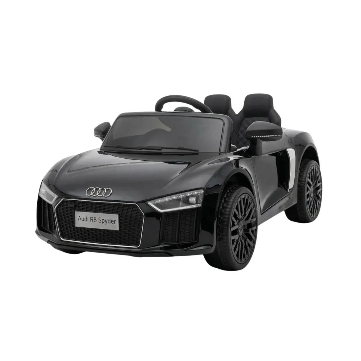Licensed Audi R8 Spyder 12V Electric Car Black - Image 4