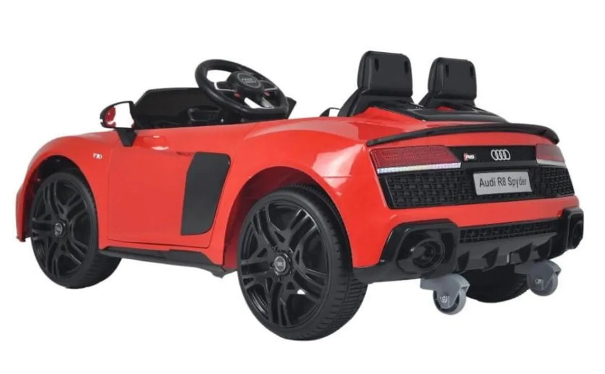 Licensed Audi R8 Spyder 12V Electric Ride On Car R - Image 2