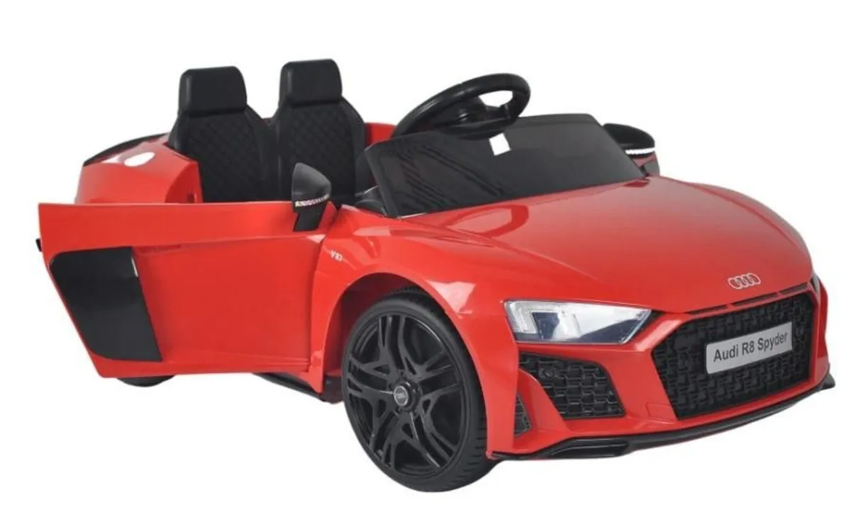 Licensed Audi R8 Spyder 12V Electric Ride On Car R - Image 1