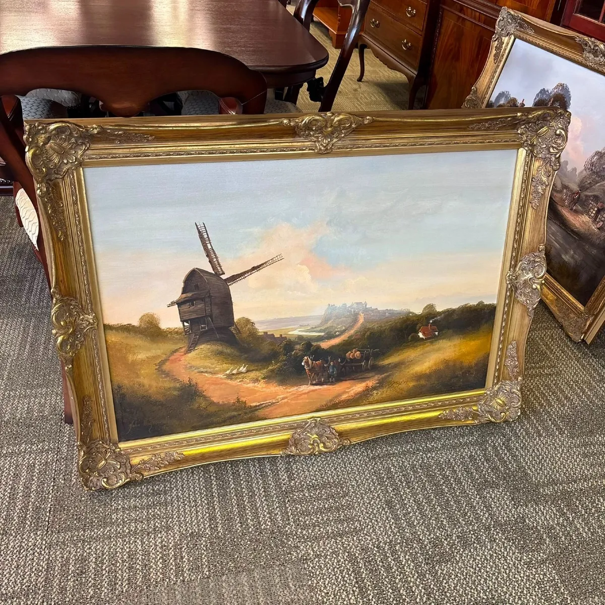 Early to mid 20th century oil on canvas - Image 1