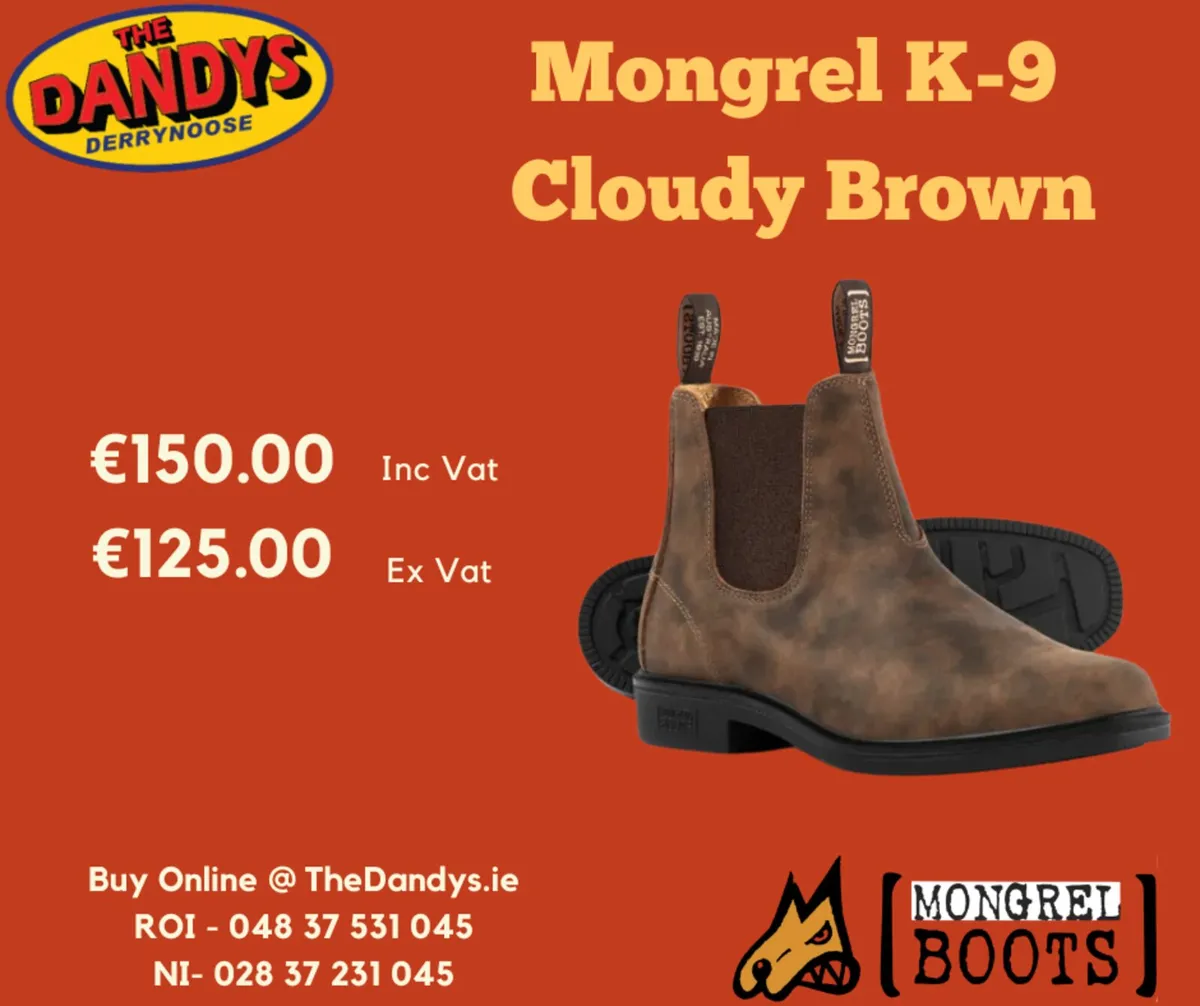 All New Mongrel K-9 Dealer Boots - Image 3
