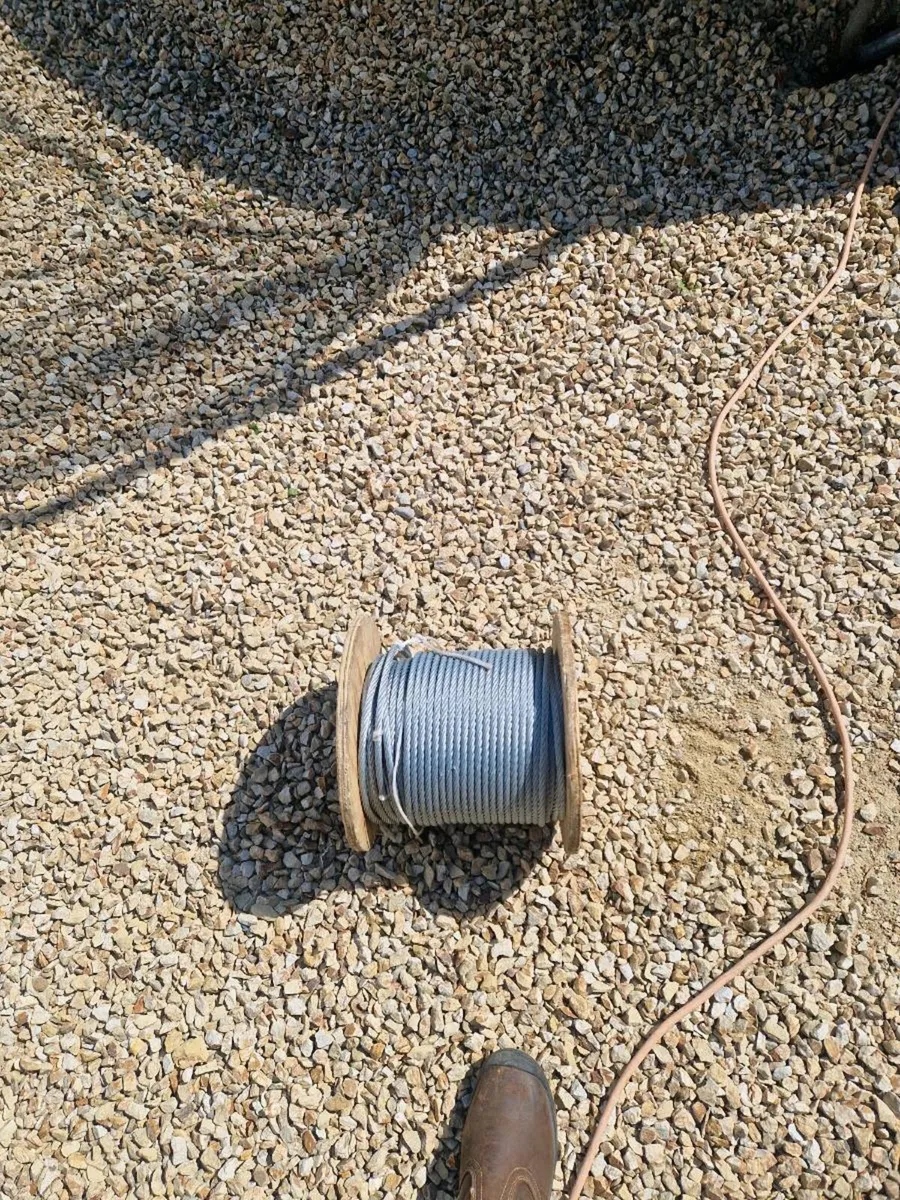 8mm 60mts galvinsed steel rope - Image 4