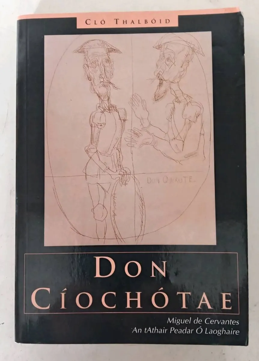 Don Quixote Irish Translation Book - Image 1
