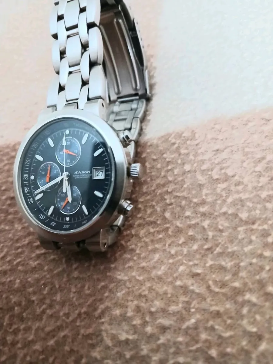 New D Alton chronograph stop watch - Image 2
