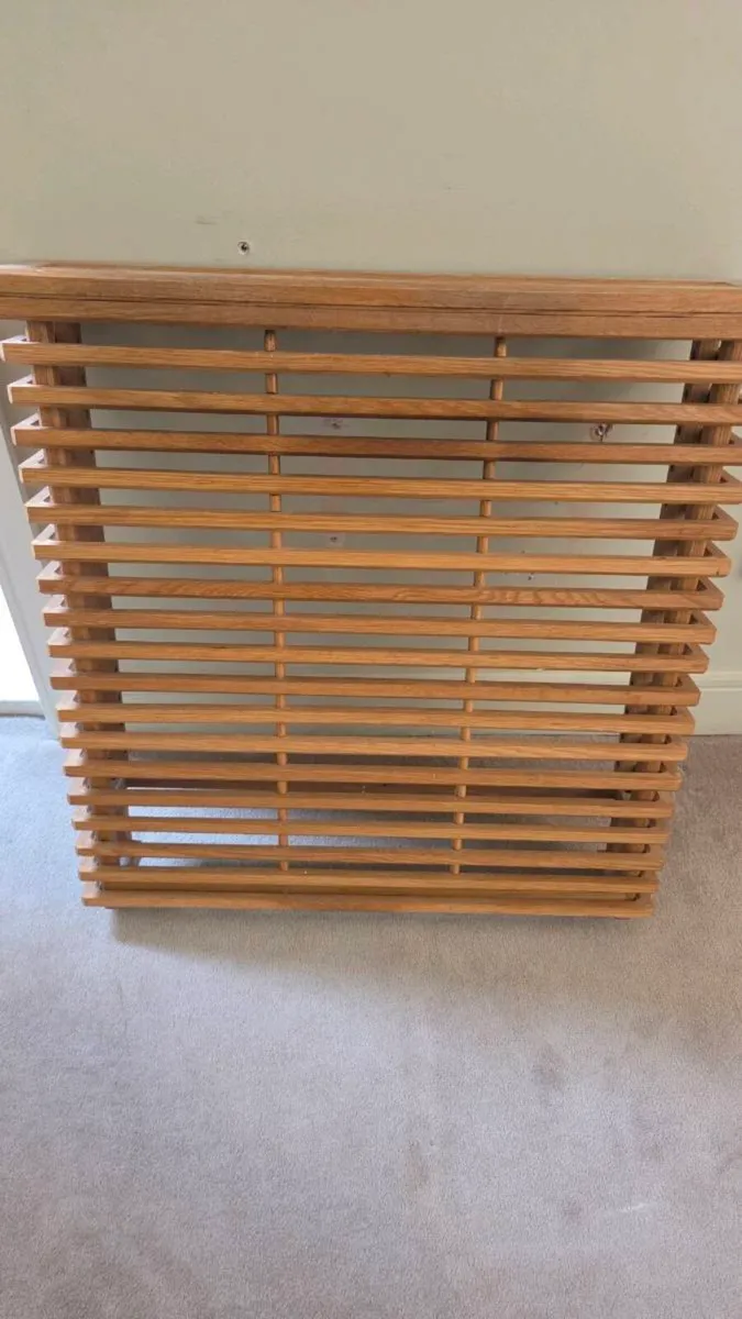Solid Wood Slat Radiator Cover - Offers Accepted - Image 1