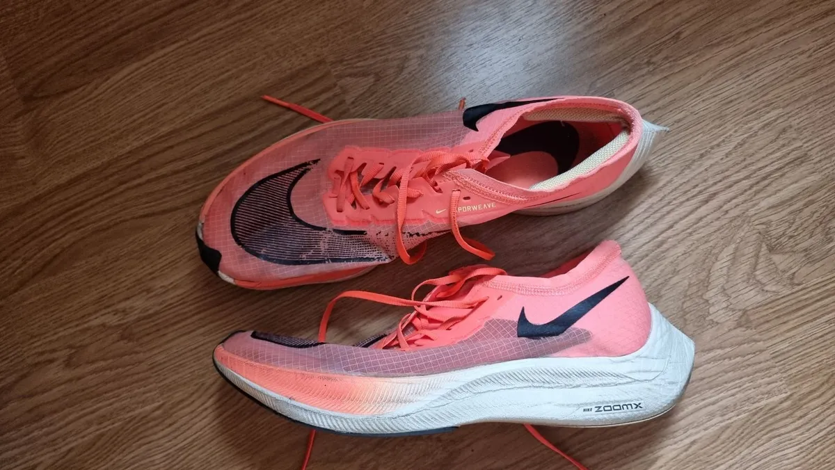 Nike ZoomX Vaporfly NEXT% Men UK 10 Running Shoe - Image 3
