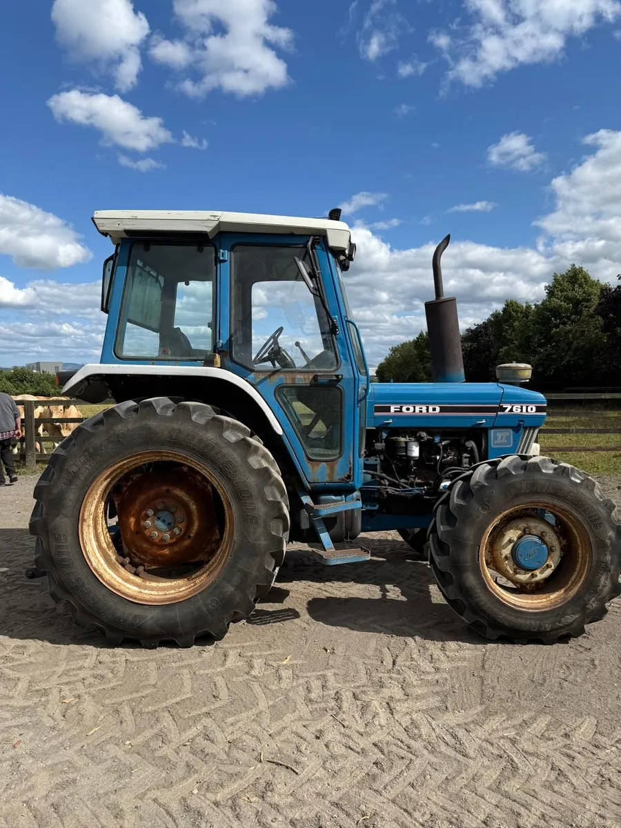 Ford 7610 Tractor 1989 - Image 3