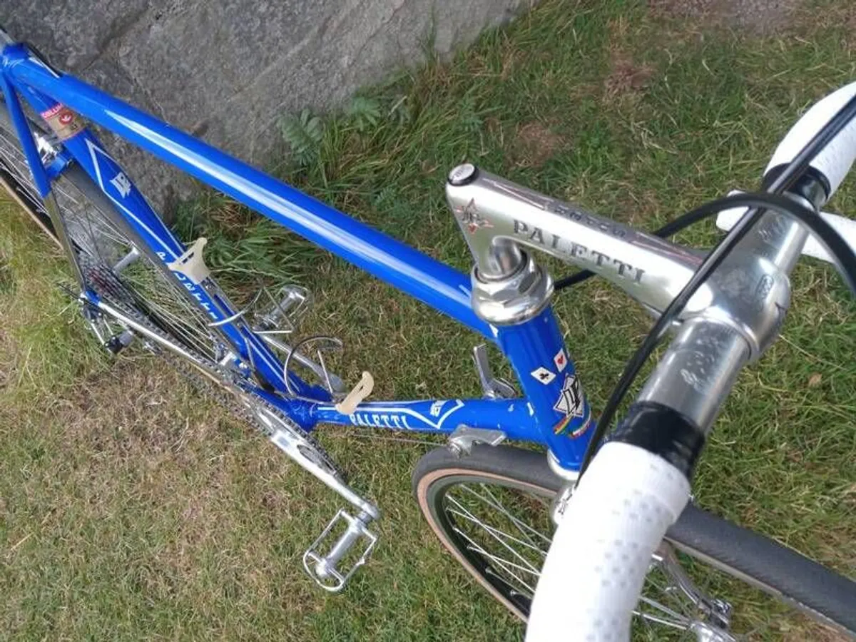 Paletii SLX 56cm 1985 Road bike Campagnolo Super Record 7 speed. Mint, vintage bike for L'Eroica - Image 3