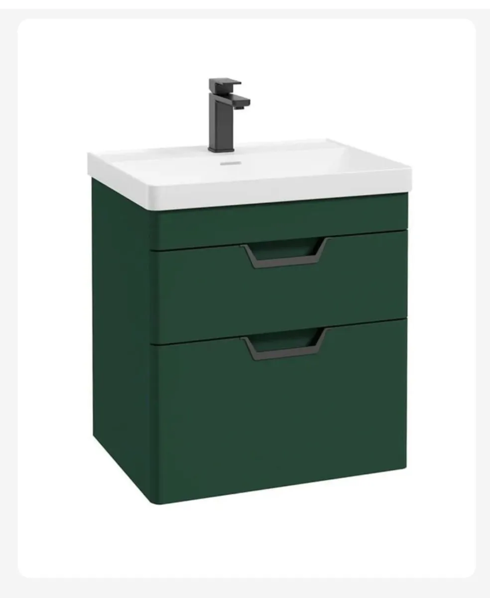 Vanity unit with basin