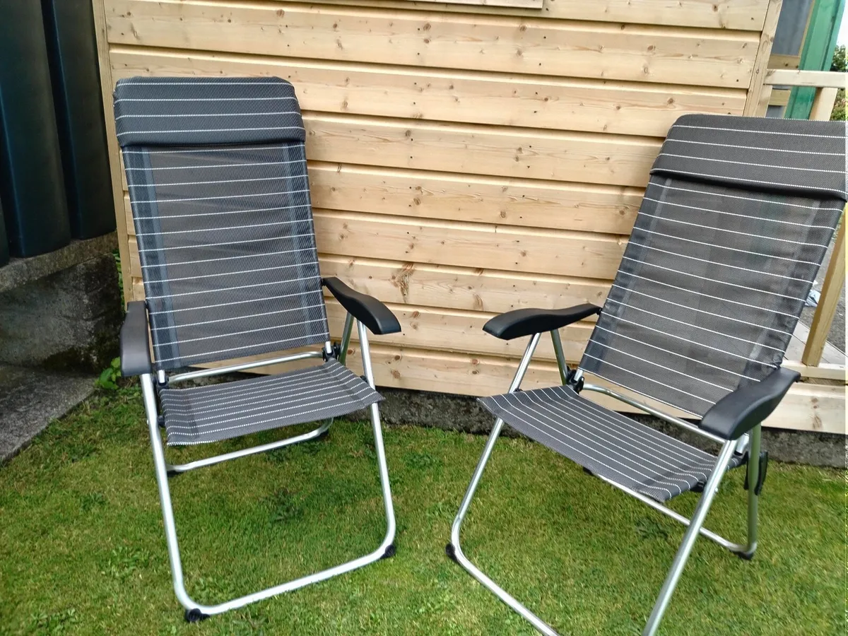 Garden Chairs and x2 Small Glass Top Tables €80 - Image 3