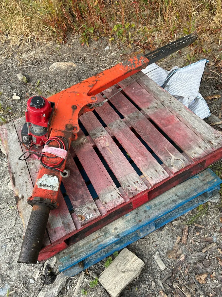 Hoist winch crane 12v - Image 2