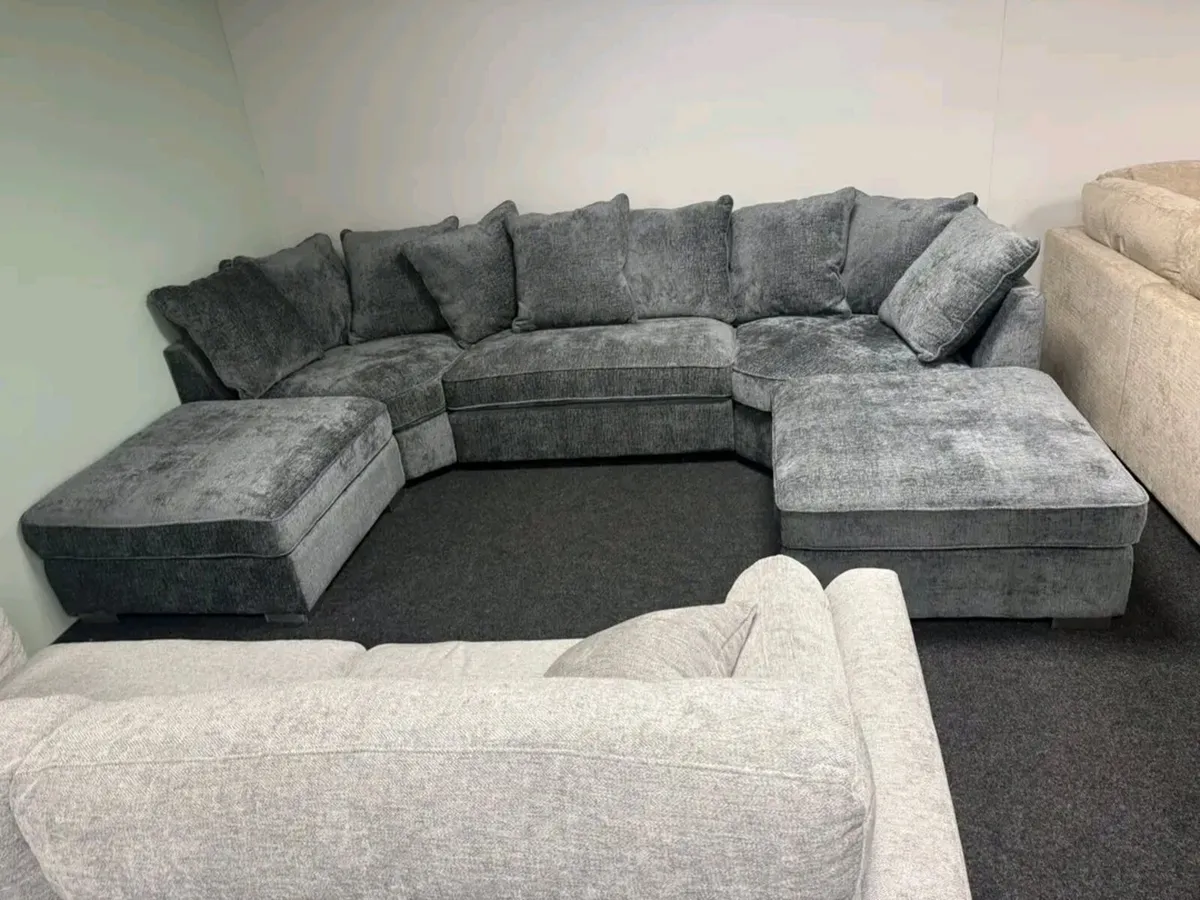 Easton U Shape Scatter or Fullback Cushions Sofa - Image 2