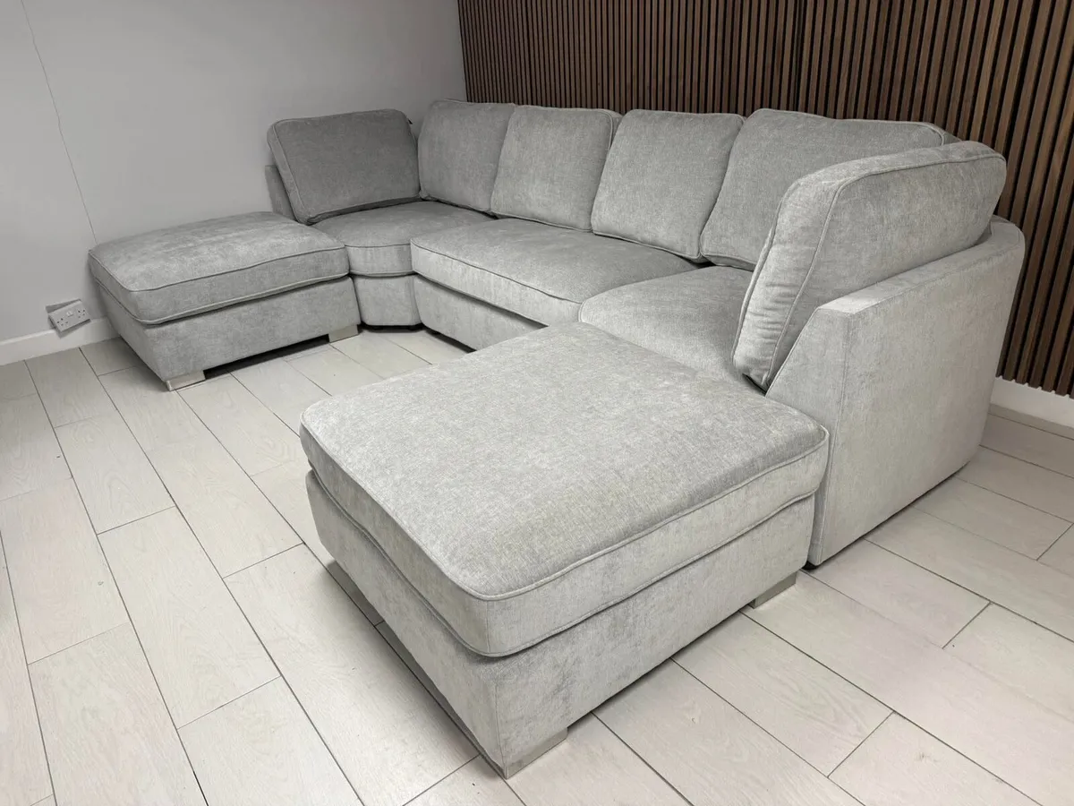 Easton U Shape Scatter or Fullback Cushions Sofa - Image 1