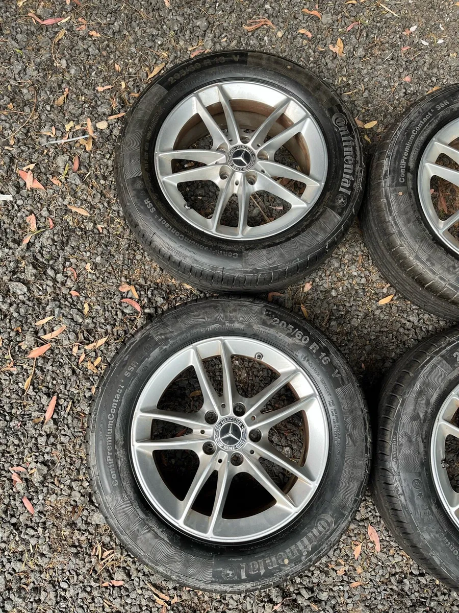 16’ Genuine Mercedes 5x112 alloy wheels - Image 2