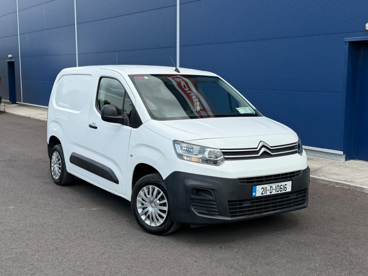 Citroen Berlingo 2021 Vat receipt wit van - Image 1