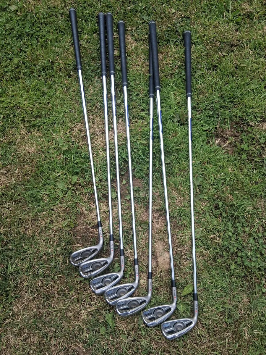 Left hand ping G irons - Image 2