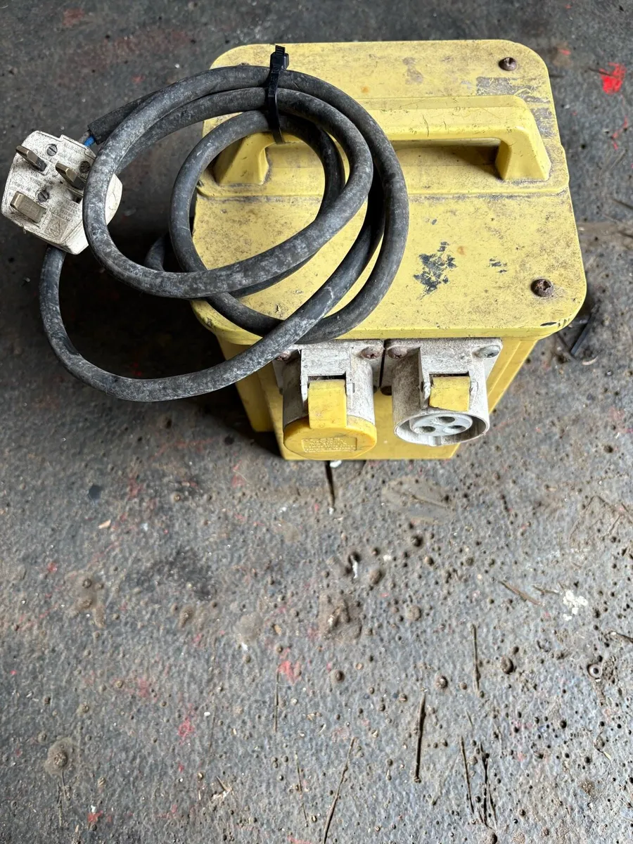 110 transformer box working perfect p.m. - Image 2