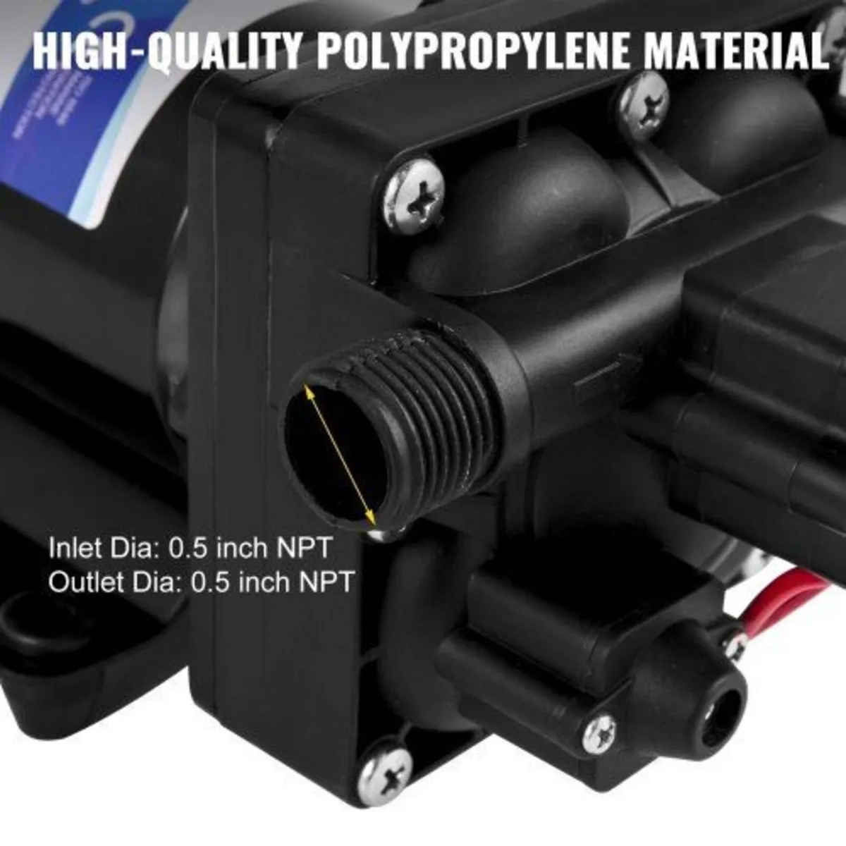 Electric Diaphragm Pump for Irrigation 220V - Image 3