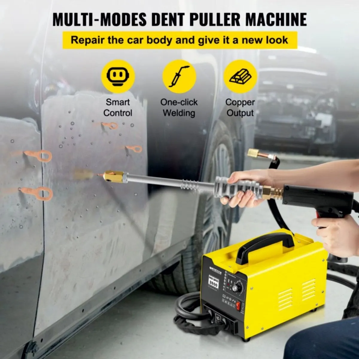 Multispot 2KW Spot Panel Puller Dent Repair - Image 2