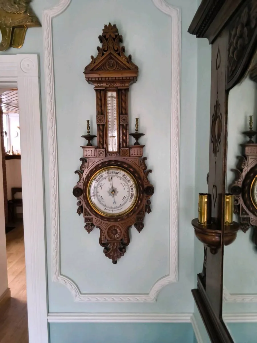 ANEROID  BAROMETER. - Image 1