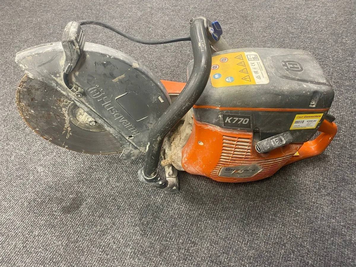 Husqvarna K770 concrete power saw - Image 1