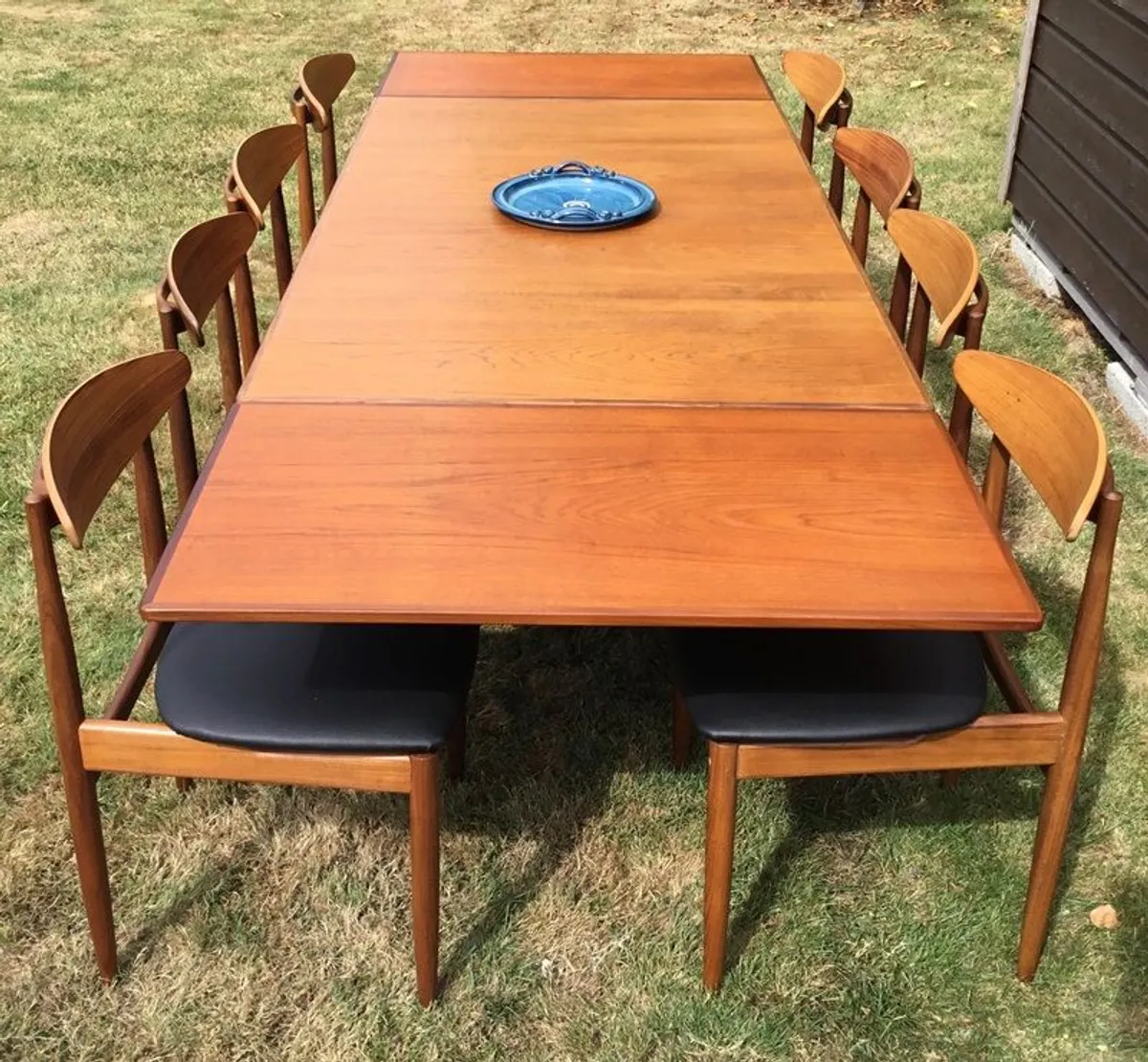 Mid Century Vintage Ib Kofod Larsen Signature Danish Range Dining Set - Image 2