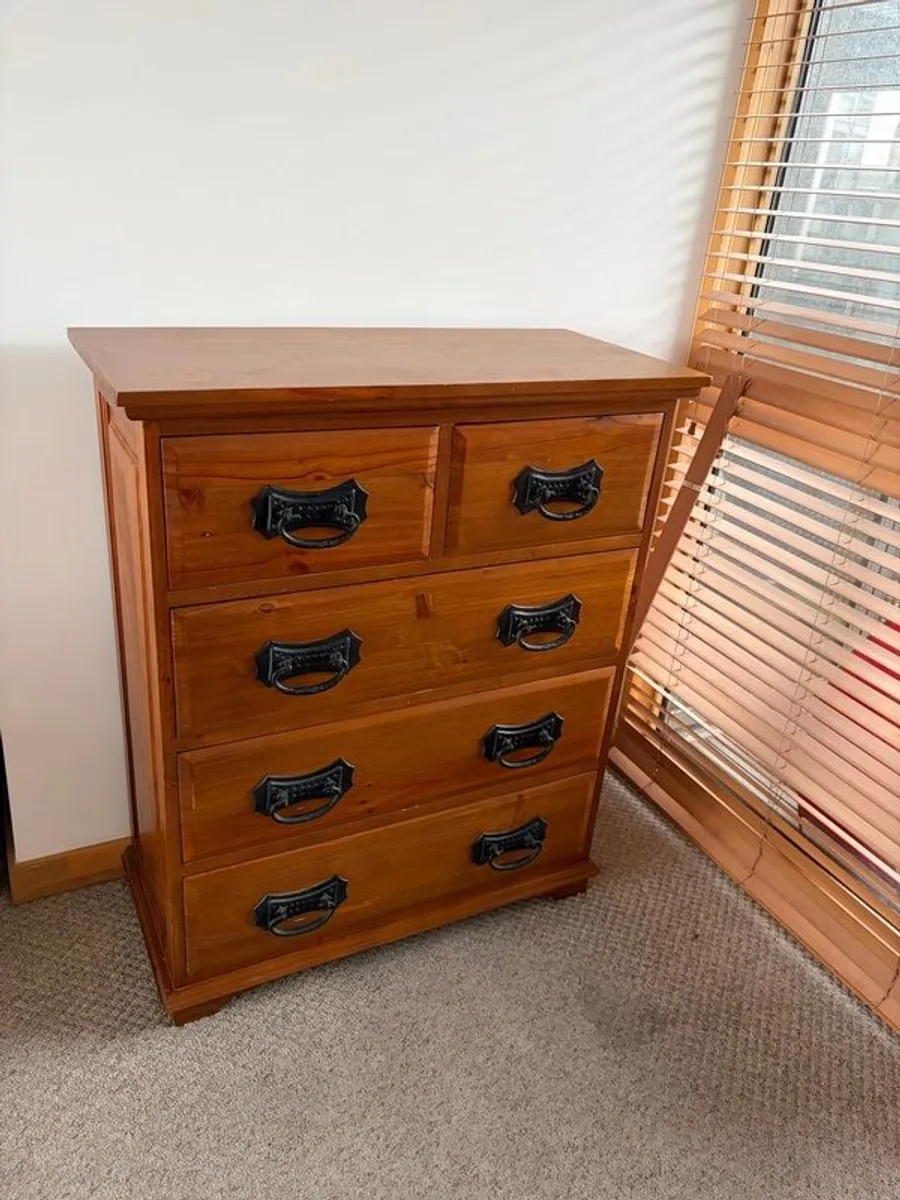 Solid Pine Bedroom Furniture Set - Image 2