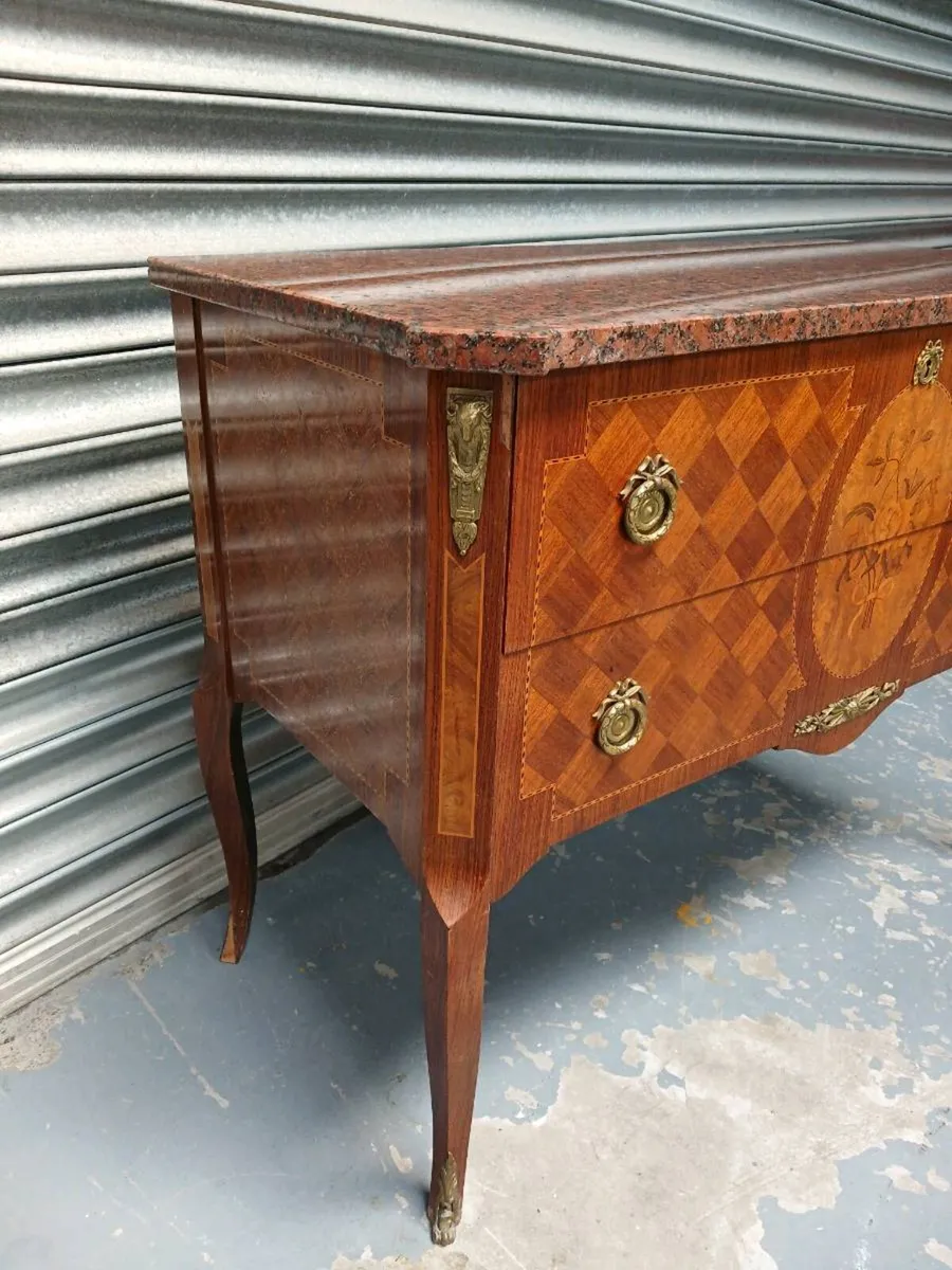Early to mid 20th century Louis XV style commode - Image 2