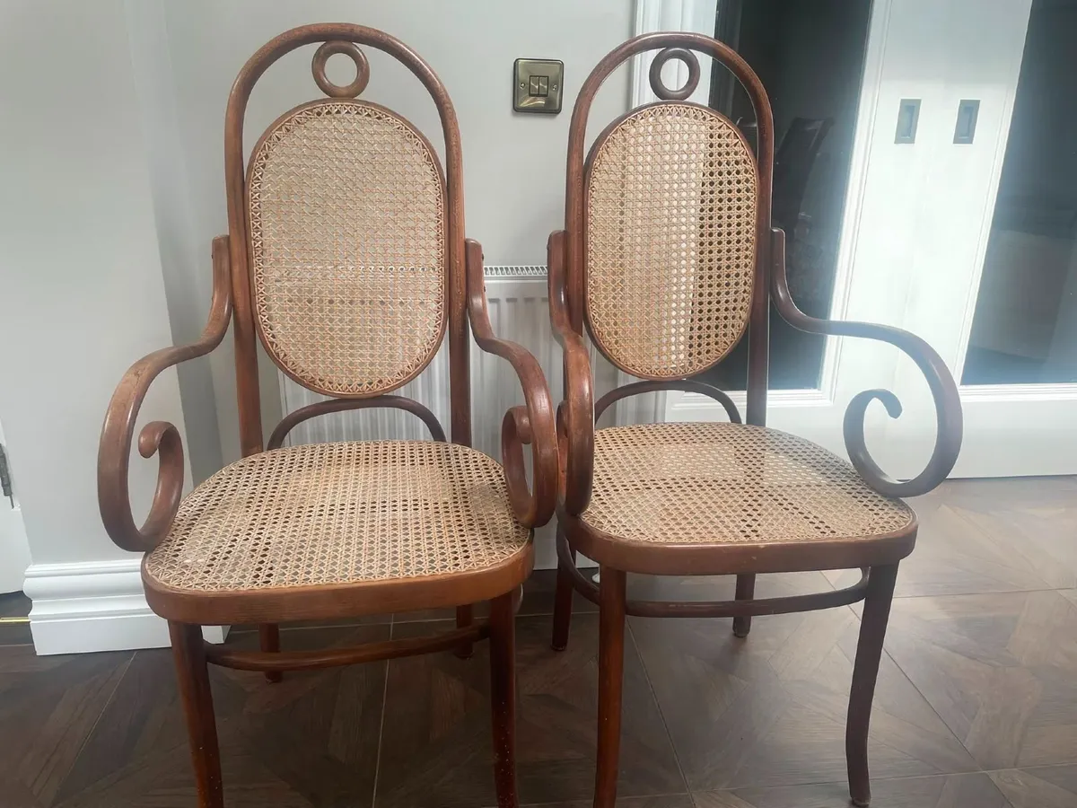 Antique Brentwood Chairs (Pair) - Image 1