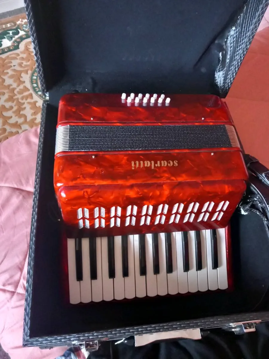 Piano Accordian. - Image 1