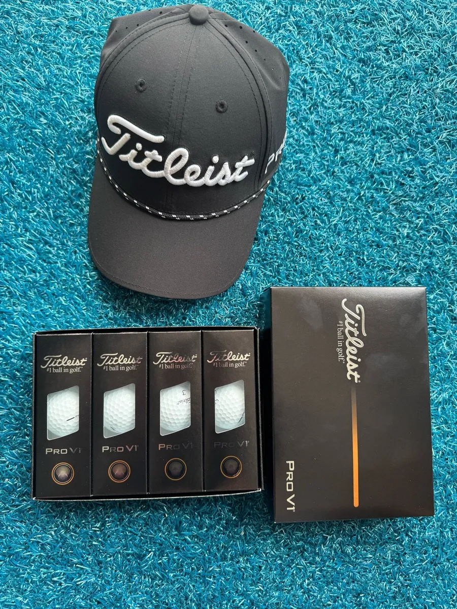 12 ProV1 and Titleist Tour Breezer Hat - Image 2