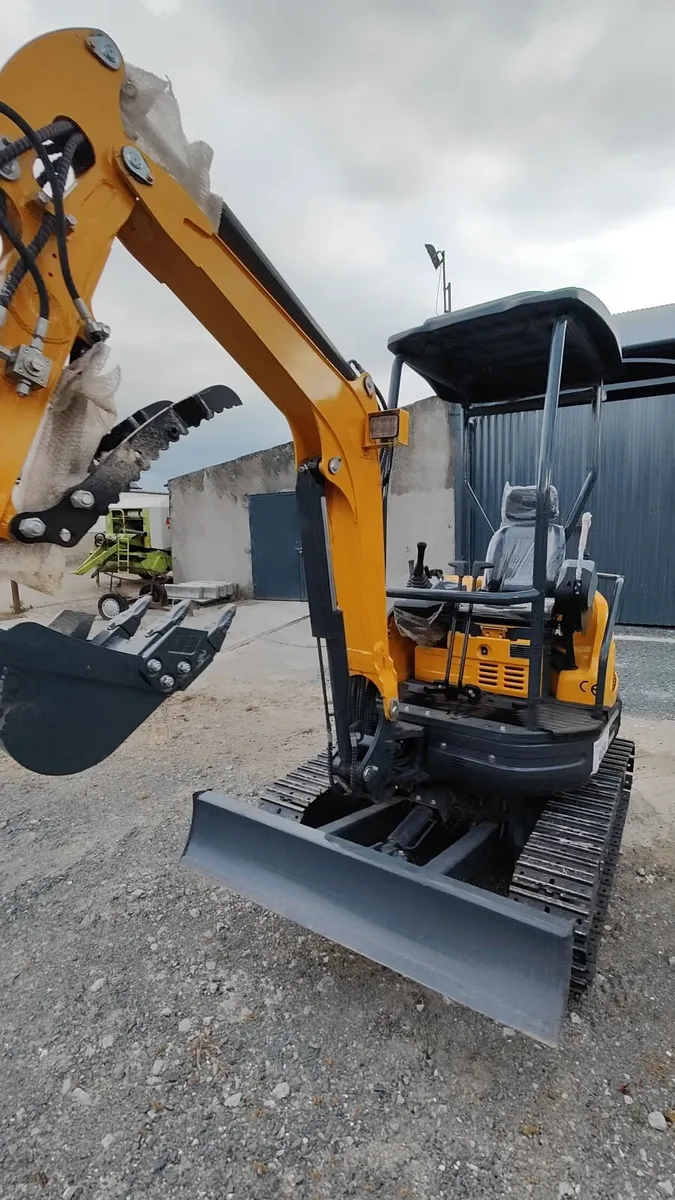 Mini Excavator - No Vat - Image 1