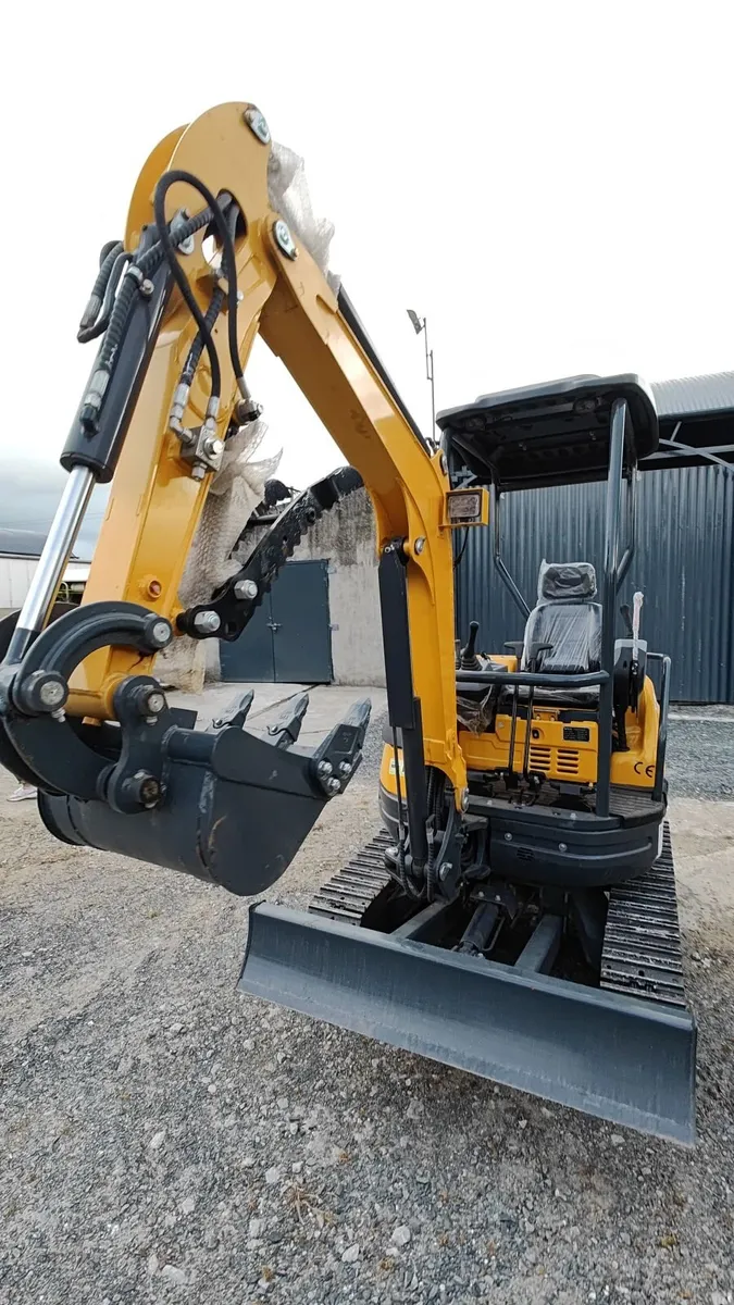 Mini Excavator - No Vat - Image 2
