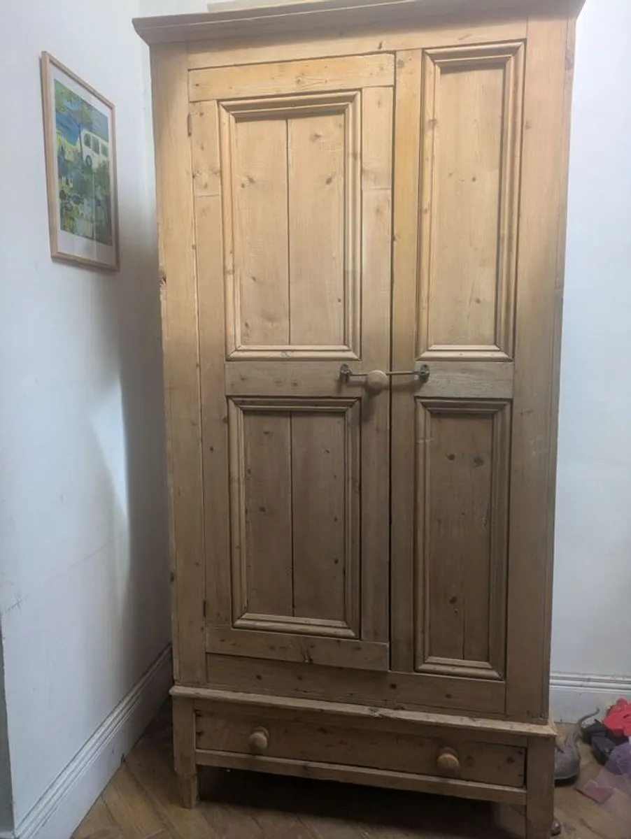 Pitch Pine Wardrobe - Image 2