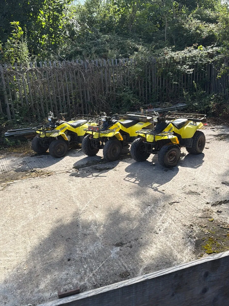 3 Suzuki lt160 quad- runner quads - Image 1